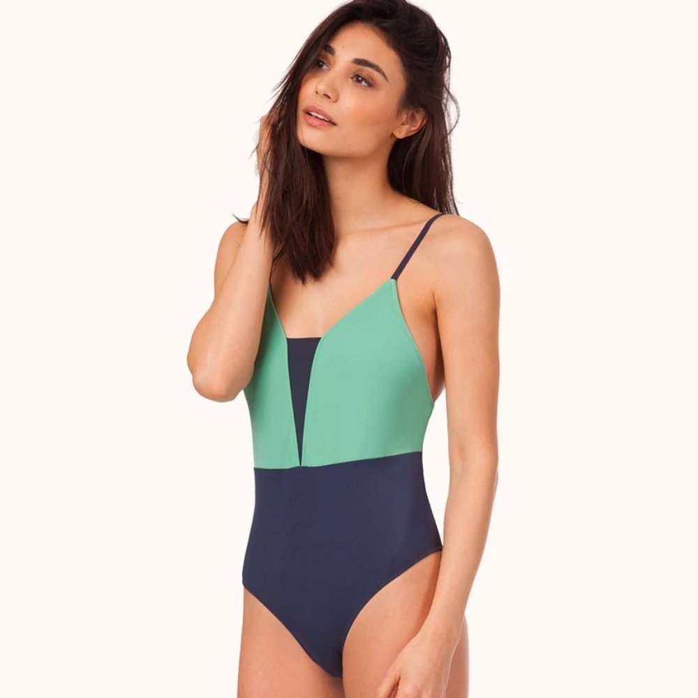 Lively colorblock swimsuit